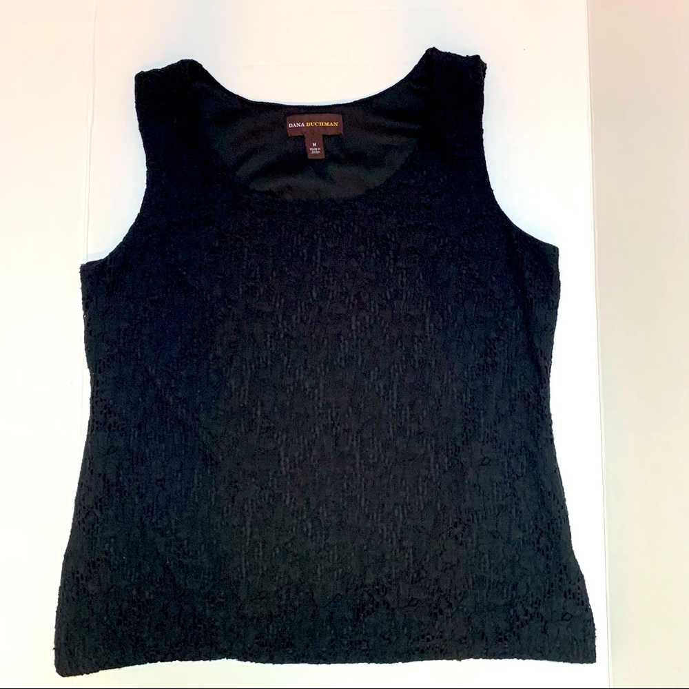 DANA BUCHMAN black top.#sleeveless